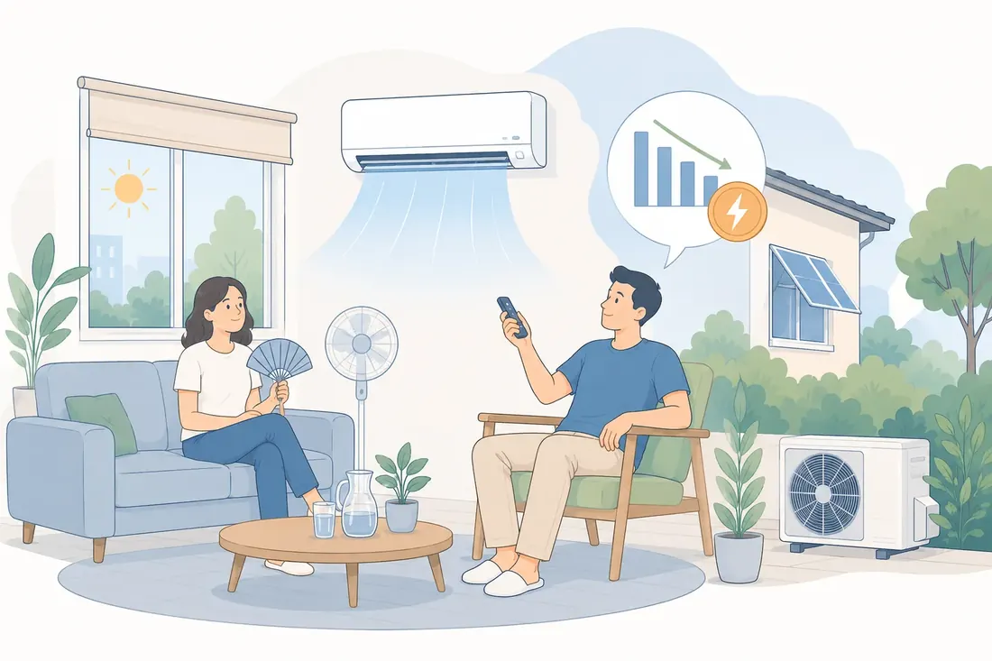 Facture de clim : 20 à 150 €/mois selon votre usage