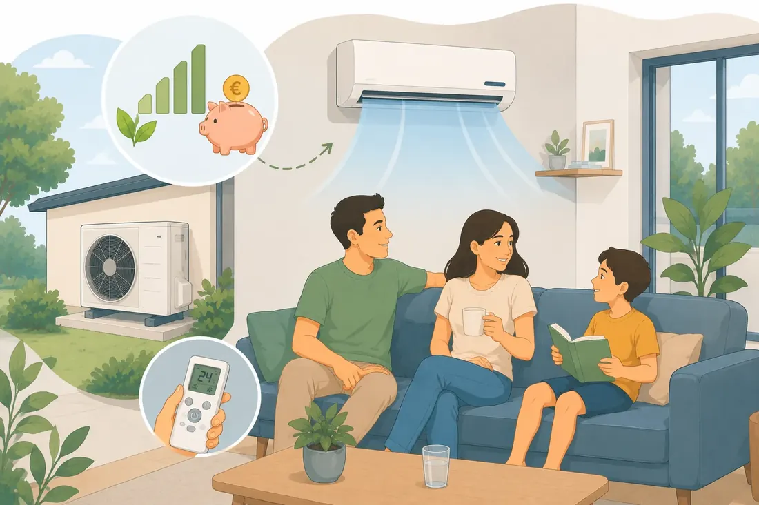 Climatisation réversible : prix, aides et vraie rentabilité