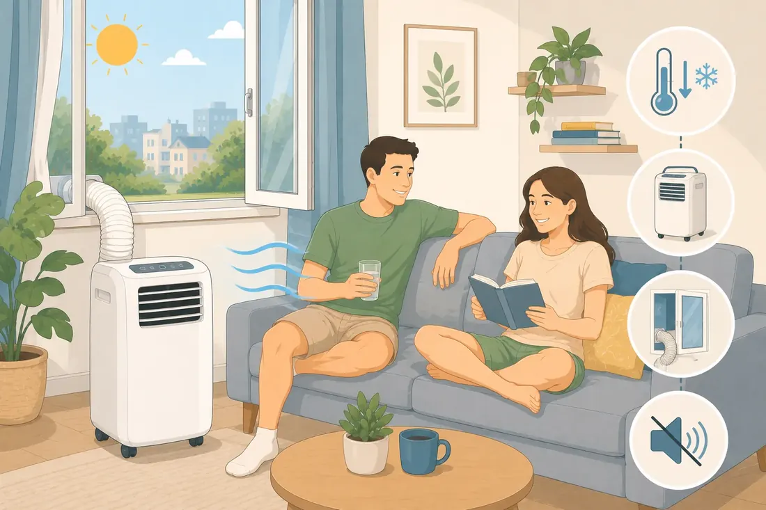 Climatiseur mobile : vraiment efficace contre la canicule ?
