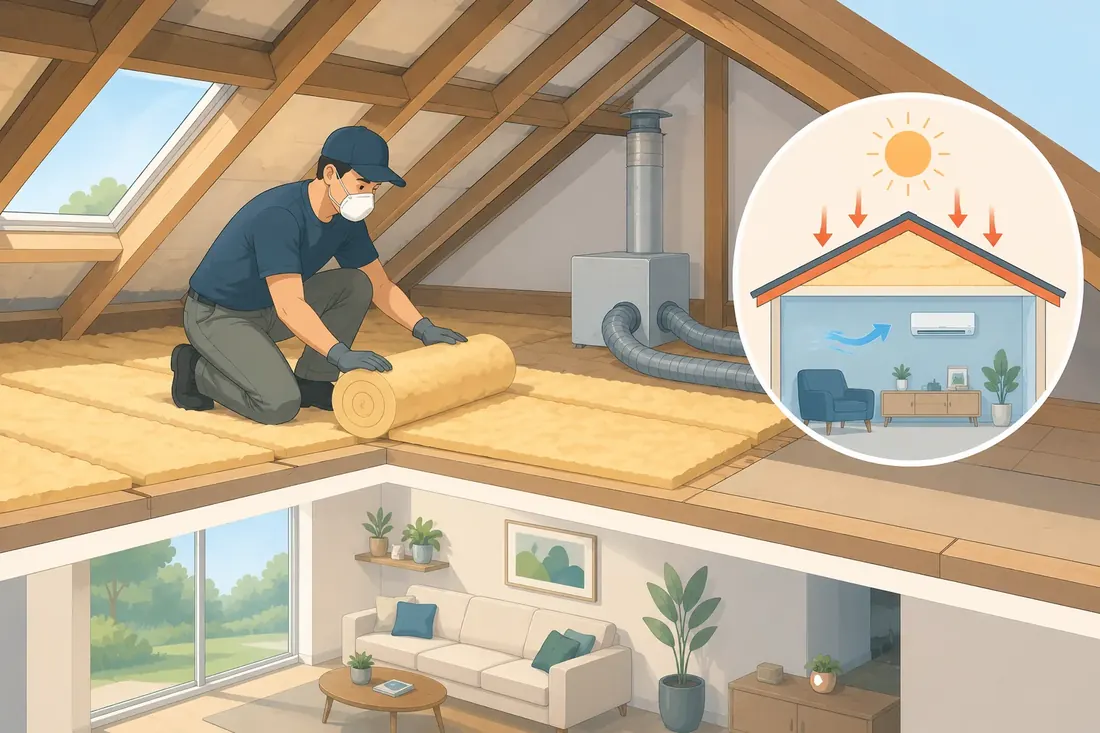 Déphasage thermique : quel isolant contre la chaleur ?